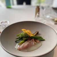 フランス料理 エステール by アラン・デュカス - 金目鯛のマリネ　蕪のフォンダン　白州山の水農場の茸