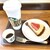 スターバックス・コーヒー - 料理写真:ストロベリー＆バニラカスタードタルト、ホワイトモカのホット、試飲ドリップコーヒー・スマトラ