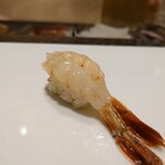 Kanazawa Maimonzushi - ガス海老(450円)