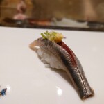 Kanazawa Maimonzushi - いわし(200円)