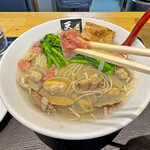 超純水採麺 天国屋 - 桜の花の塩漬け