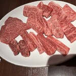 グリエ タニグチ - 牛肉盛り合わせ