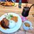 喫茶店 ピノキオ - 料理写真:日替わりランチ（ジューシーポークカツ定食）