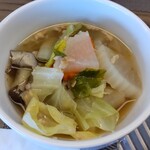 クィーンオブタイランド - ブッフェの野菜スープ