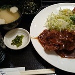 ぱ・らんて - 日替りランチ(豚フィレ一口カツきのこのデミグラスソース) 800円