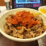 Sukiya - キムチ牛丼（中盛）