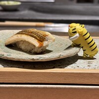 鮨トキドキ串 海老虎 - 穴子と虎