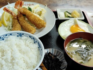 Sakaeya Shokudou - エビフライ定食