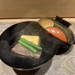 Nikukappou Futago - 和牛タン旨煮と玉子豆腐