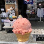まきの衣料 - いちごシャーベット（税込220円）