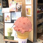 まきの衣料 - いちごシャーベット（税込220円）