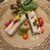 ラ シュセット - 料理写真:前菜／トマトコンソメゼリーに包まれたズワイガニのブルーテ