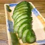 串一徹 - キュウリ浅漬￥300　2024.5.10