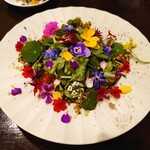 vege&bar シンバル - 花と大地のサラダ