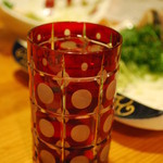 一釣 - ダバダ火振ストレート    素敵なキリコグラスでした((´∀｀*))