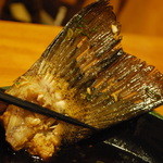 一釣 - あらだきに入っていた大きな魚の尻尾