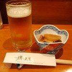 磯の茶屋 - おビールと絶品の付け出し