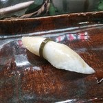 寿司割烹 魚紋 - 京都千枚漬にぎり