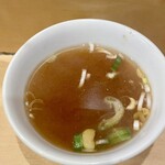 岳陽 - チャーハンに付くスープ