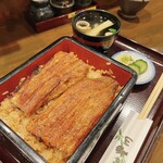うなぎの豊川 - うな重+きも吸