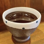 うなぎの豊川 - サービスの冷茶