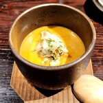 YAKITORI 燃 es - 茶碗蒸し♡美味しい！白いのはソテーした花びら茸