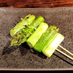 YAKITORI 燃 es - 北海道ジェットファームのグリーンアスパラ