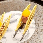 YAKITORI 燃 es - 上にはマンゴーとオレンジのマーマレード