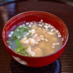 よし町 - 2024.5 鹿嶋産蛤（はまぐり）と桜川市産こごみのお椀