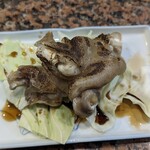 でんすけ - 焼き物メニュー 豚足