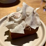 ドンブラボー - 【サマートリュフ】ブリオッシュ 鶏レバーペースト乗せ