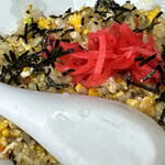 Shinshin Tei - 海苔・紅生姜が効いてます