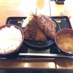 Manshichi - ■アジフライ定食