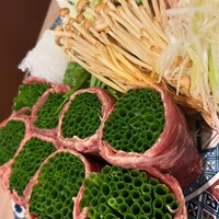 黄金出汁しゃぶと江戸前寿司 肉のあさつ 梅田お初天神店 - 