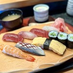 しほう田 - にぎり鮨ランチ…￥1,300円