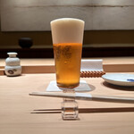 鮨 一幸 - 生ビール