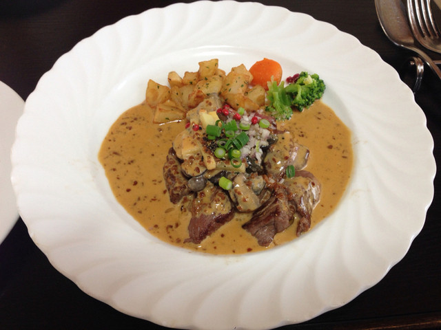 和牛料理はんだ - 余目（ステーキ）の写真