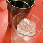 豚足のかどや - 焼酎(ロック)
