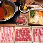 Shabushabu Onyasai - 温野菜御膳2,178円