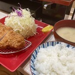 Tonkatsu Aoki No Kareya Ippekoppe - ロースカツ定食