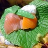 湯山荘 阿讃琴南 - 料理写真:山葵菜にお造り