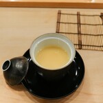 Sushi Shunsuke - ハマグリの茶碗蒸し