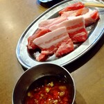 ホルモン青木 - 豚カルビ