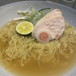 246443808 - 鯛とアサリの冷たいラーメン@1,280円