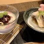 田菜花 - 胡麻のプリンと黒糖アイス！