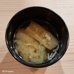 鮨 みつ - 味噌椀