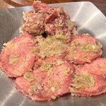 焼肉 千里 - もみタン1,800円
もみハラミ1,900円