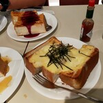 Kafe Runo Aru - 照り焼きチーズトースト
