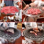 肉のオカダ宴会場 - 料理　