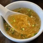 中国菜 智林 - 里麺のスープ